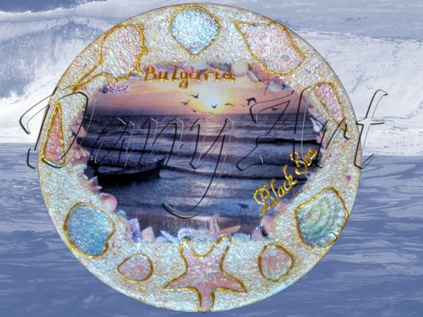декоративна чиния черно море българия