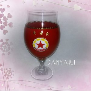 Чаша за бира с лого ЦСКА
