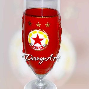 Чаша за бира с лого ЦСКА 5