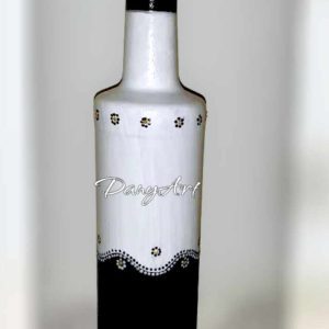 Рисувана бутилка Младоженци - Image 3