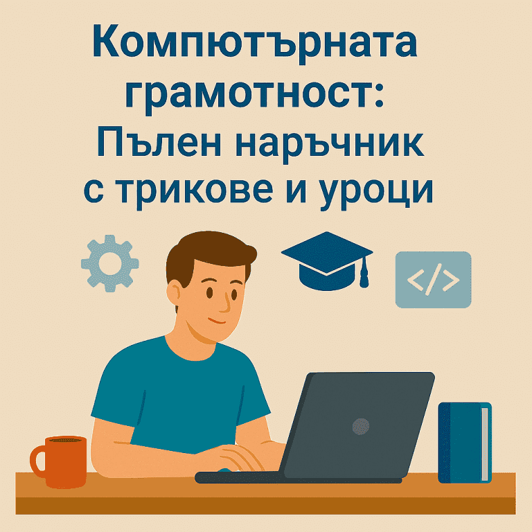 Компютърна грамотност: Пълен наръчник с трикове и уроци