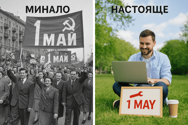 Първи май – Ден на труда Еволюцията на един работнически празник