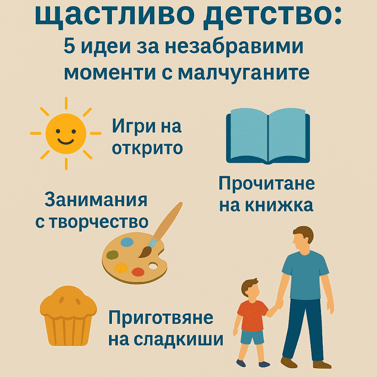 Как да създадем щастливо детство: 5 идеи за незабравими моменти с малчуганите
